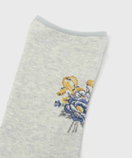 LAURA ASHLEY / ローラ アシュレイ ソックス | 【日本製】ウェストウェルバンチ柄 靴下 | 詳細2