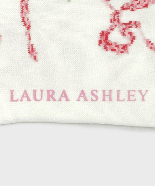 LAURA ASHLEY / ローラ アシュレイ ソックス | 【日本製】ラークフィールドリボン柄 靴下 | 詳細5