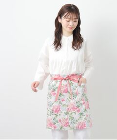 LAURA ASHLEY / ローラ アシュレイ インテリア・生活雑貨・ホビー・ステーショナリー | シャーボーン柄 カフェ エプロン