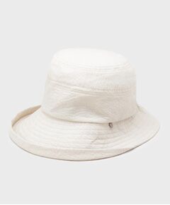 LAURA ASHLEY / ローラ アシュレイ ハット | 【洗える／コットン100％】クロシェハット