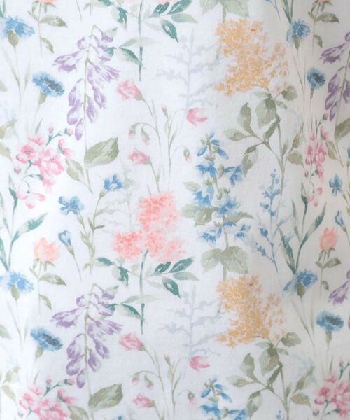LAURA ASHLEY / ローラ アシュレイ Tシャツ | 【ギフトにおすすめ！日本製/コットン100％】エルストンガーデン柄スムースTシャツ | 詳細4