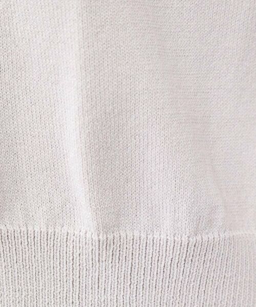 LAURA ASHLEY / ローラ アシュレイ カーディガン・ボレロ | 【接触冷感/UVカット/装飾クリアボタン】 ベーシックカーディガン | 詳細8