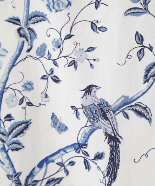 LAURA ASHLEY / ローラ アシュレイ ロング・マキシ丈ワンピース | 【WEB限定カラーあり/コットン100%】サマーパレス柄 タイプライターワンピース | 詳細16