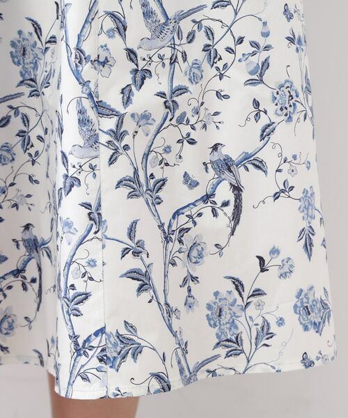 LAURA ASHLEY / ローラ アシュレイ ロング・マキシ丈ワンピース | 【WEB限定カラーあり/コットン100%】サマーパレス柄 タイプライターワンピース | 詳細23