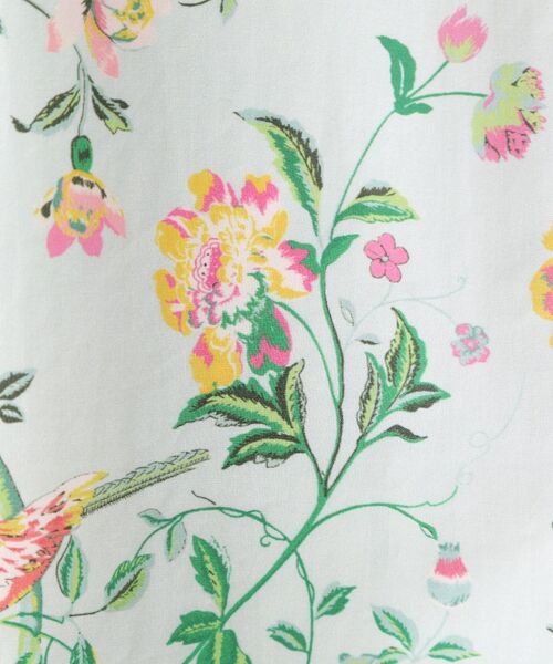 LAURA ASHLEY / ローラ アシュレイ ロング・マキシ丈ワンピース | 【WEB限定カラーあり/コットン100%】サマーパレス柄 タイプライターワンピース | 詳細4