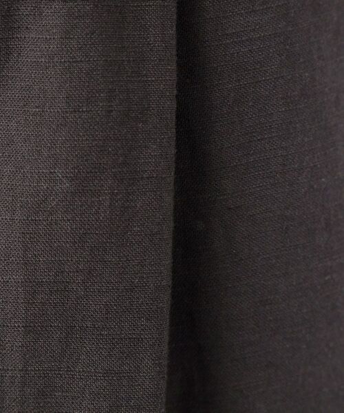 LAURA ASHLEY / ローラ アシュレイ パンツ | 【リネン混素材/タックあり】きれい見えトラウザー | 詳細4