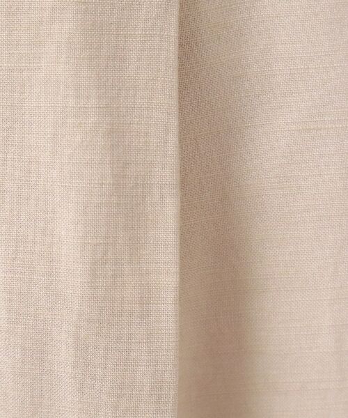 LAURA ASHLEY / ローラ アシュレイ パンツ | 【リネン混素材/タックあり】きれい見えトラウザー | 詳細8