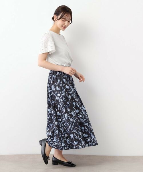 【タグ付き未使用】ローラアシュレイ ロングスカート LAURA ASHLEY ローラアシュレイ スカート 新品未使用タグ付
