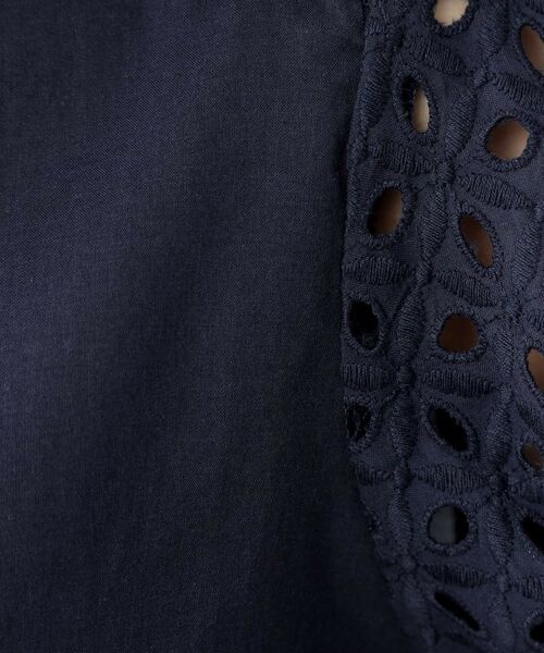 LAURA ASHLEY / ローラ アシュレイ シャツ・ブラウス | 【人気デザイン！コットン100％／袖レース／羽織りに使える】コットンブラウス | 詳細4