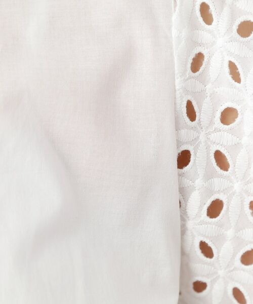 LAURA ASHLEY / ローラ アシュレイ シャツ・ブラウス | 【人気デザイン！コットン100％／袖レース／羽織りに使える】コットンブラウス | 詳細8