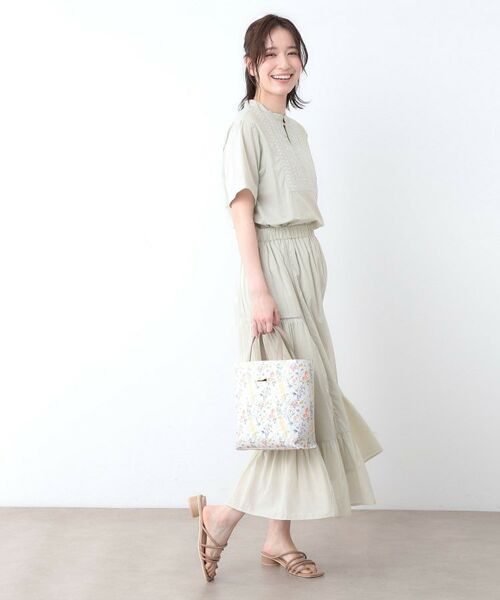 LAURA ASHLEY / ローラ アシュレイ シャツ・ブラウス | 【SETUP可／コットン100％／インド綿／刺繍入り】デザインブラウス | 詳細10