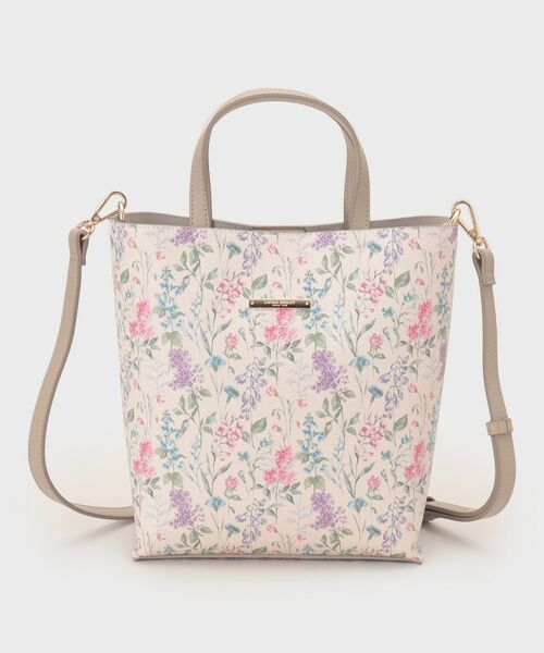LAURA ASHLEY / ローラ アシュレイ トートバッグ | エルストンガーデン柄 トートバッグ | 詳細10