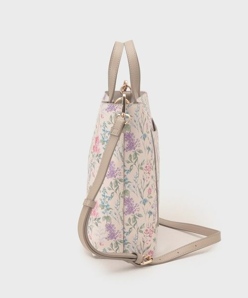 LAURA ASHLEY / ローラ アシュレイ トートバッグ | エルストンガーデン柄 トートバッグ | 詳細11