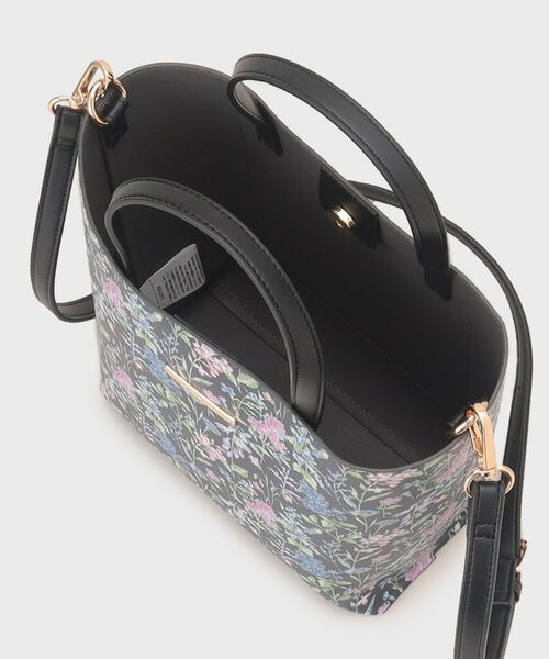 LAURA ASHLEY / ローラ アシュレイ トートバッグ | エルストンガーデン柄 トートバッグ | 詳細16