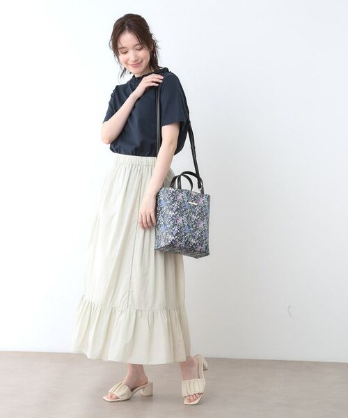 LAURA ASHLEY / ローラ アシュレイ トートバッグ | エルストンガーデン柄 トートバッグ | 詳細7