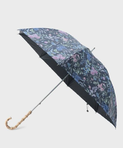 LAURA ASHLEY / ローラ アシュレイ 傘 | 【UVカット/遮熱効果/晴雨兼用】エルストン ガーデン柄 長傘 | 詳細1