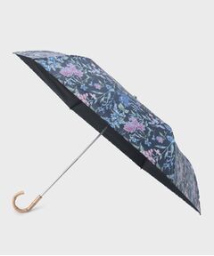 LAURA ASHLEY / ローラ アシュレイ 傘 | 【UVカット/遮熱効果/晴雨兼用】エルストン ガーデン柄 折りたたみ傘
