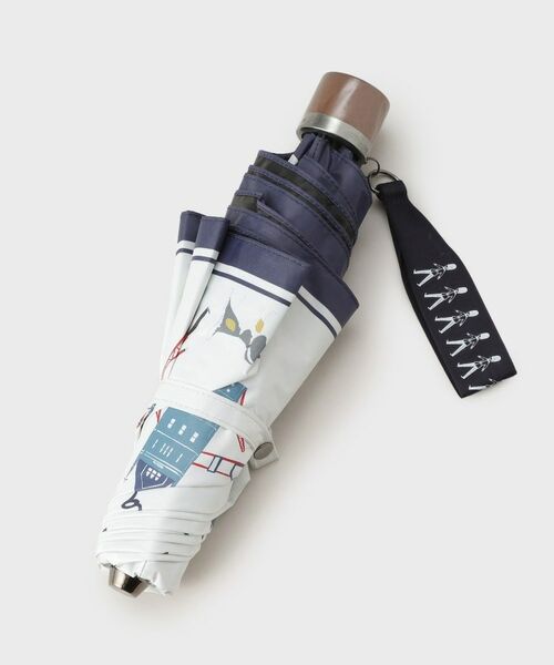 LAURA ASHLEY / ローラ アシュレイ 傘 | 【UVカット/遮熱効果/晴雨兼用】ロンドン柄 折りたたみ傘 | 詳細2