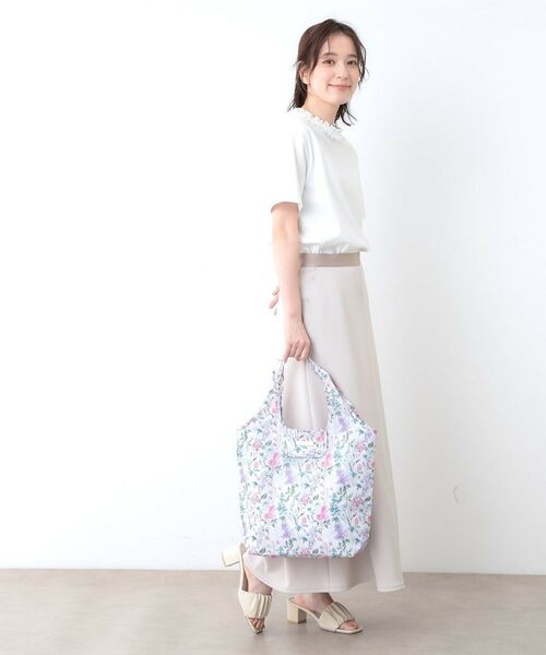 LAURA ASHLEY / ローラ アシュレイ エコバッグ | 【簡易保冷】エルストンガーデン柄 マーケットトート | 詳細10