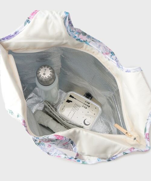 LAURA ASHLEY / ローラ アシュレイ エコバッグ | 【簡易保冷】エルストンガーデン柄 マーケットトート | 詳細6