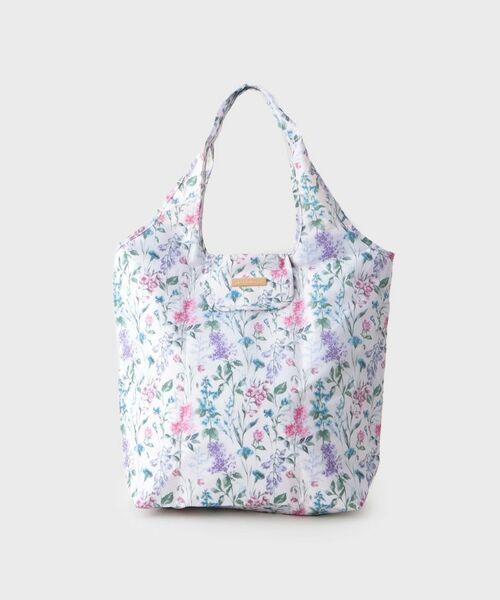 LAURA ASHLEY / ローラ アシュレイ エコバッグ | 【簡易保冷】エルストンガーデン柄 マーケットトート(ピンク(171))