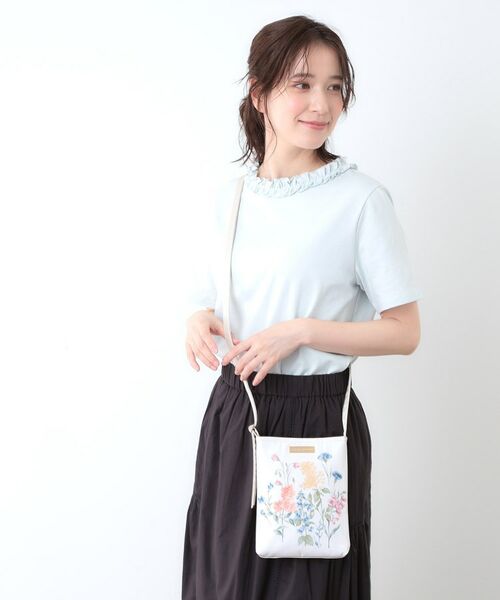 LAURA ASHLEY / ローラ アシュレイ ショルダーバッグ | エルストンガーデン柄 ミニショルダー | 詳細1