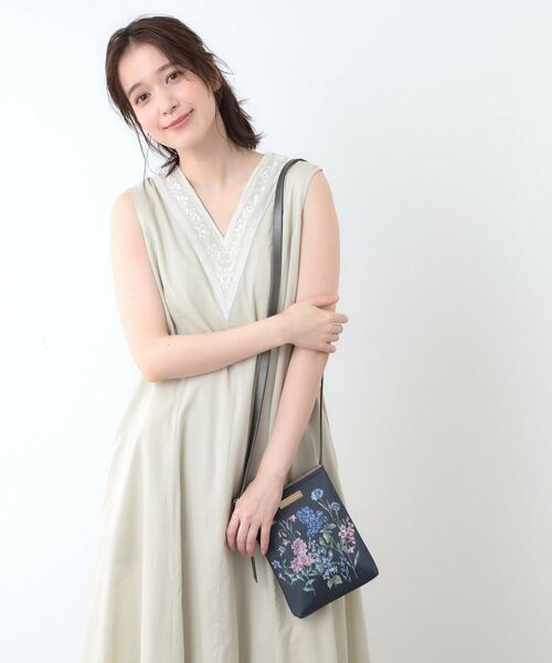 LAURA ASHLEY / ローラ アシュレイ ショルダーバッグ | エルストンガーデン柄 ミニショルダー | 詳細3