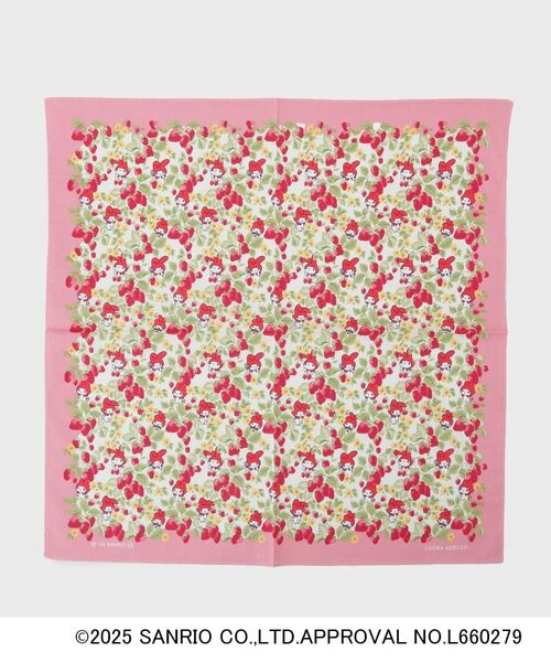 LAURA ASHLEY/ローラ アシュレイ マイメロディ プリントハンカチ ピンク(172) 00(FREE) LAURA ASHLEY/ローラ アシュレイ マイメロディ プリントハンカチ ピンク(172) 00(FREE)