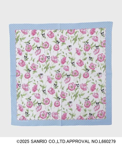 LAURA ASHLEY/ローラ アシュレイ クロミ プリントハンカチ ブルー(191) 00(FREE) LAURA ASHLEY/ローラ アシュレイ クロミ プリントハンカチ ブルー(191) 00(FREE)