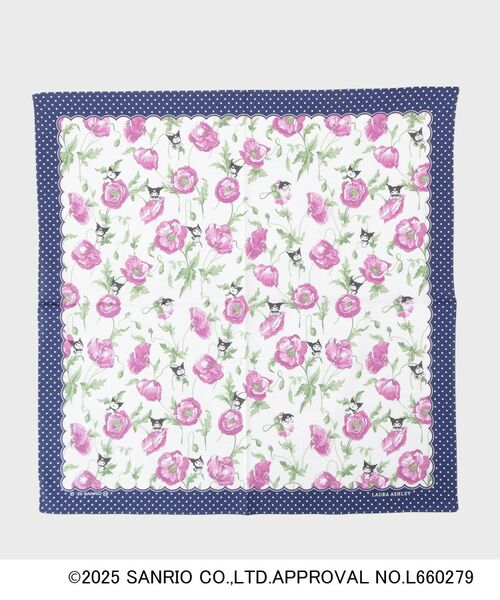 LAURA ASHLEY/ローラ アシュレイ クロミ プリントハンカチ ブルー(193) 00(FREE) LAURA ASHLEY/ローラ アシュレイ クロミ プリントハンカチ ブルー(193) 00(FREE)