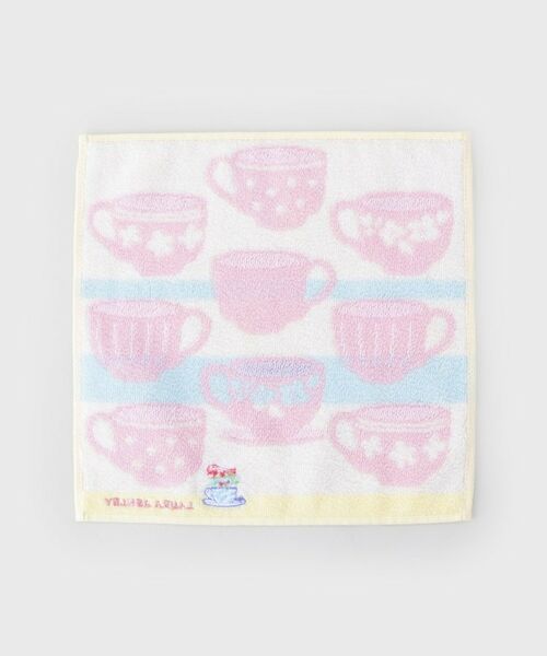 LAURA ASHLEY / ローラ アシュレイ ハンカチ | カップアンドソーサ タオルハンカチ | 詳細2