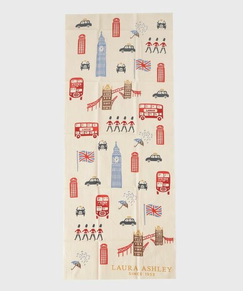 LAURA ASHLEY / ローラ アシュレイ インテリア・生活雑貨・ホビー・ステーショナリー | 【日本製／ギフトにおすすめ！】ロンドン柄 注染手ぬぐい | 詳細2