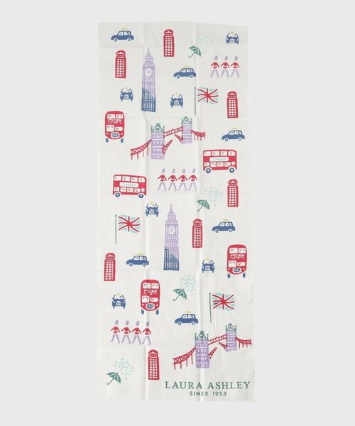 LAURA ASHLEY / ローラ アシュレイ インテリア・生活雑貨・ホビー・ステーショナリー | 【日本製／ギフトにおすすめ！】ロンドン柄 注染手ぬぐい | 詳細3