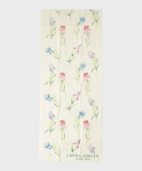 LAURA ASHLEY / ローラ アシュレイ インテリア・生活雑貨・ホビー・ステーショナリー | 【日本製／ギフトにおすすめ！】ホーリングアイリス柄 注染手ぬぐい | 詳細2