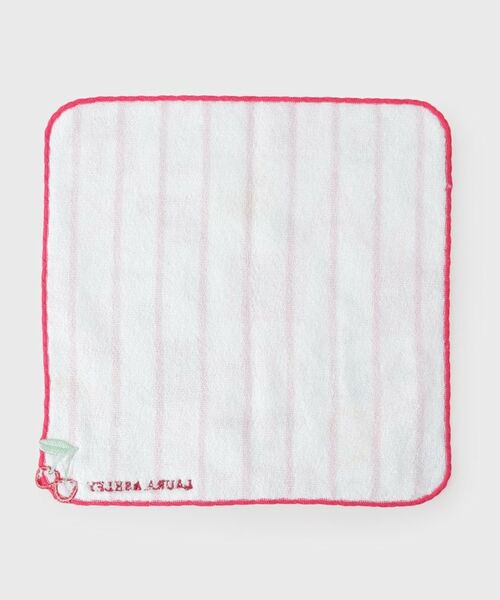 LAURA ASHLEY / ローラ アシュレイ ハンカチ | 【WEB限定／お配りギフトにおすすめ！／ラッピング資材付き】アルファベット総柄 タオルハンカチ 5枚セット | 詳細3