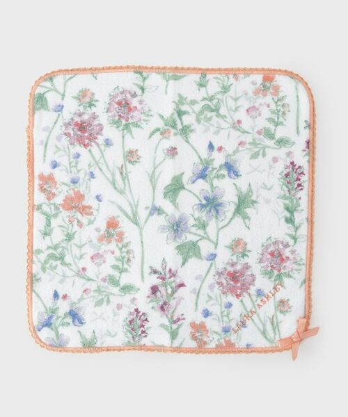 LAURA ASHLEY / ローラ アシュレイ ハンカチ | 【WEB限定／お配りギフトにおすすめ！／ラッピング資材付き】ミックスフラワー柄 タオルハンカチ 5枚セット | 詳細2