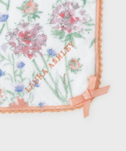 LAURA ASHLEY / ローラ アシュレイ ハンカチ | 【WEB限定／お配りギフトにおすすめ！／ラッピング資材付き】ミックスフラワー柄 タオルハンカチ 5枚セット | 詳細4