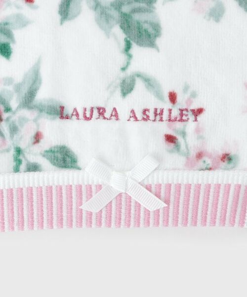 LAURA ASHLEY / ローラ アシュレイ ハンカチ | 【WEB限定／お配りギフトにおすすめ！／ラッピング資材付き】アップルブロッサム柄 タオルハンカチ 5枚セット | 詳細5