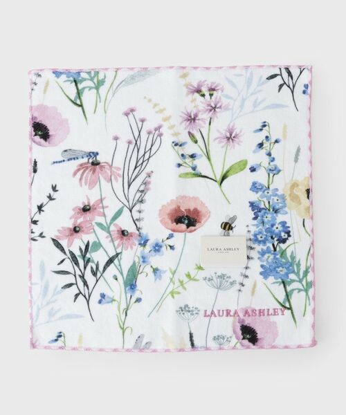 LAURA ASHLEY / ローラ アシュレイ ハンカチ | 【WEB限定／お配りギフトにおすすめ！／ラッピング資材付き】アルフォードメドウ プリントタオルハンカチ 5枚セット | 詳細2