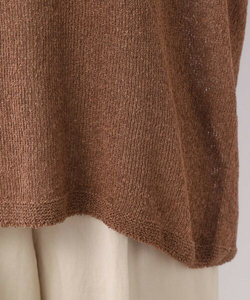 LAURA ASHLEY / ローラ アシュレイ ニット・セーター | 【日本製】ツムギ Vネックプルオーバー | 詳細18