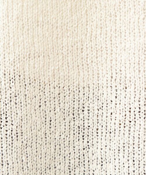 LAURA ASHLEY / ローラ アシュレイ ニット・セーター | 【日本製】ツムギ Vネックプルオーバー | 詳細4