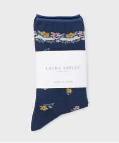 LAURA ASHLEY / ローラ アシュレイ ソックス | 【ギフトにおすすめ！日本製】ウェストウェル バンチ柄 ソックス