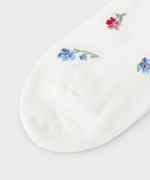 LAURA ASHLEY / ローラ アシュレイ ソックス | 【ギフトにおすすめ！日本製】ウェストウェル バンチ柄 ソックス | 詳細4