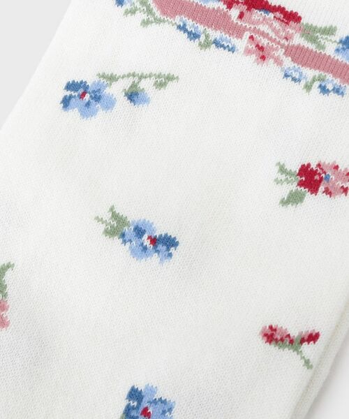 LAURA ASHLEY / ローラ アシュレイ ソックス | 【ギフトにおすすめ！日本製】ウェストウェル バンチ柄 ソックス | 詳細5