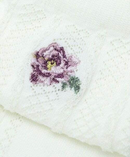 LAURA ASHLEY / ローラ アシュレイ ソックス | アルバティーン 刺繍靴下 | 詳細4