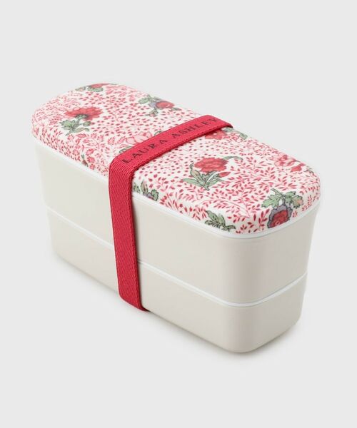 LAURA ASHLEY/ローラ アシュレイ ランチボックス 2段(お箸付き) レッド(192) 00(FREE) LAURA ASHLEY/ローラ アシュレイ ランチボックス 2段(お箸付き) レッド(192) 00(FREE)