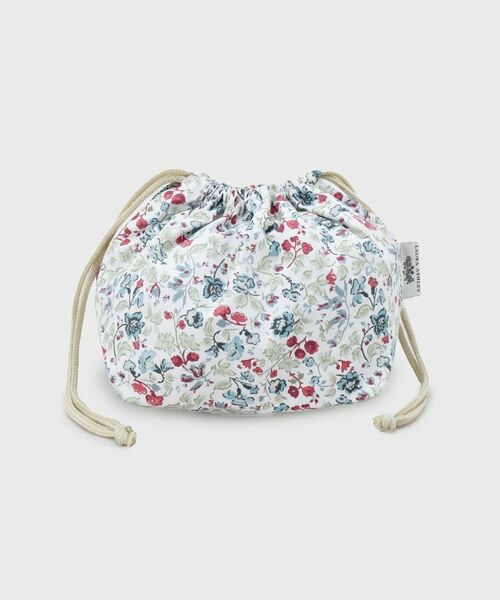 LAURA ASHLEY/ローラ アシュレイ ランチ巾着 ブルー(163) 00(FREE) LAURA ASHLEY/ローラ アシュレイ ランチ巾着 ブルー(163) 00(FREE)