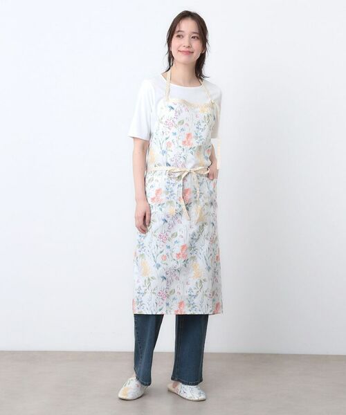 LAURA ASHLEY / ローラ アシュレイ インテリア・生活雑貨・ホビー・ステーショナリー | エルストンガーデン柄 エプロン | 詳細2
