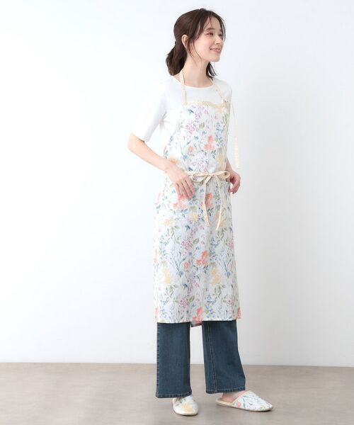 LAURA ASHLEY / ローラ アシュレイ インテリア・生活雑貨・ホビー・ステーショナリー | エルストンガーデン柄 エプロン | 詳細3