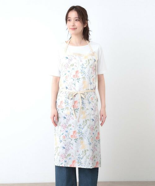 LAURA ASHLEY / ローラ アシュレイ インテリア・生活雑貨・ホビー・ステーショナリー | エルストンガーデン柄 エプロン | 詳細9